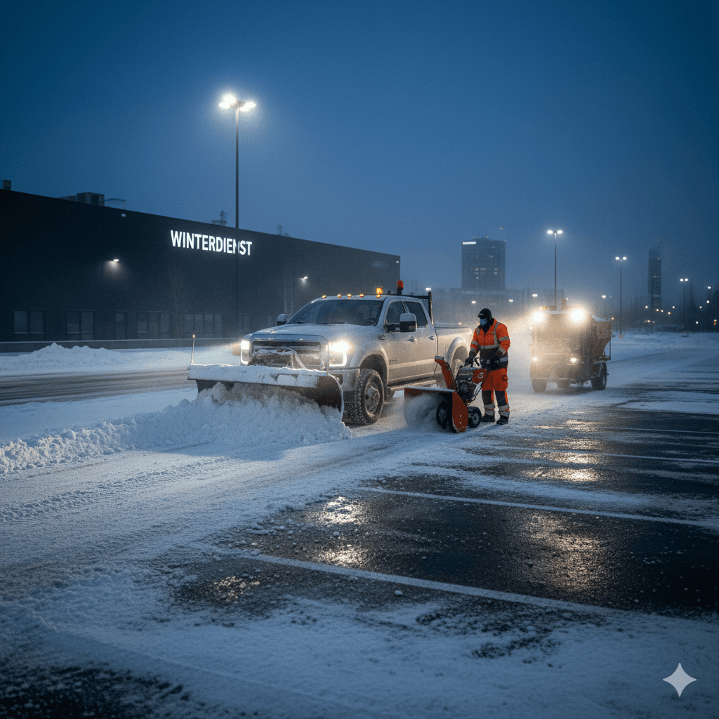 Winterdienst - Snow plowing service